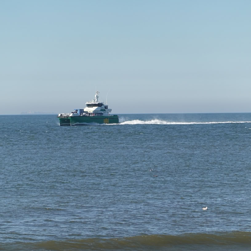 Zurück vom Offshore-Einsatz